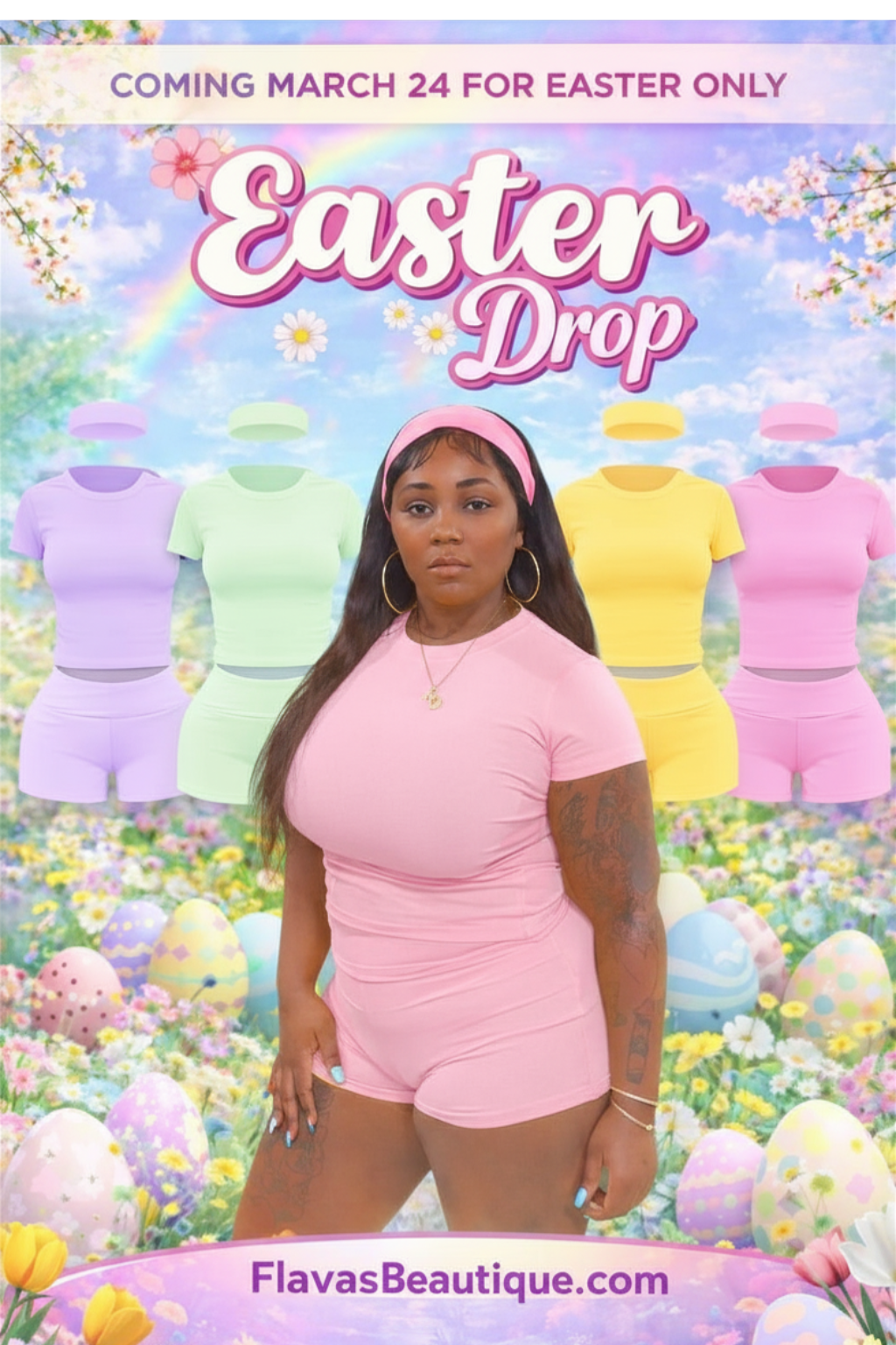 Pastel 3 pc set - Flavas Beautique flavas beautique