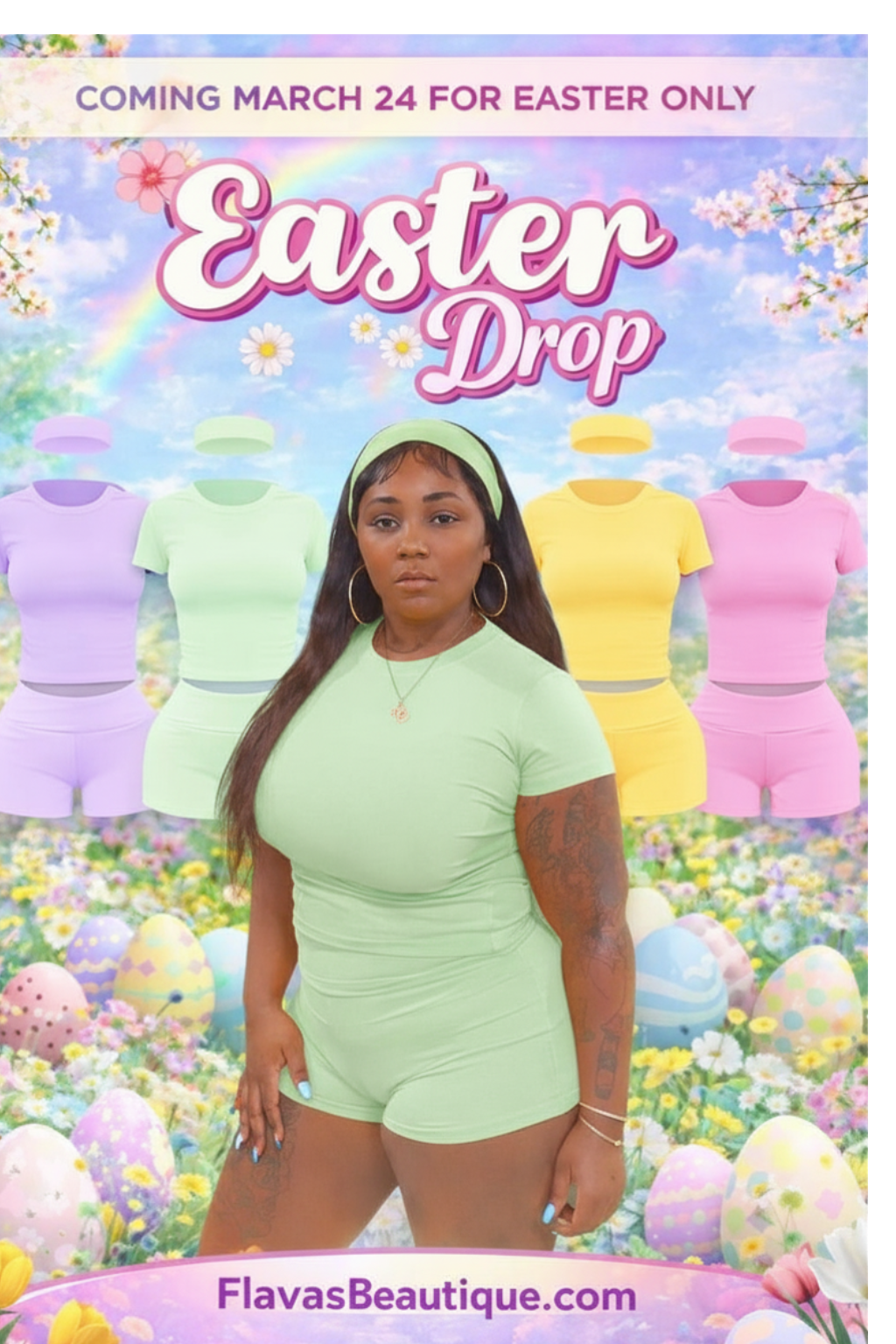 Pastel 3 pc set - Flavas Beautique flavas beautique